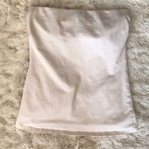 White Express Tube Top